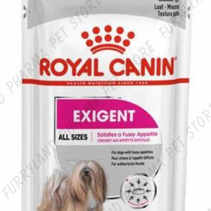 ROYAL CANIN DOG CCN EXIGENT ALL SIZES LOAF WET POUCH 85G