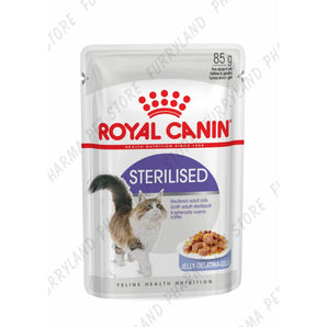 ROYAL CANIN CAT STERLISED IN JELLY WET POUCH 85G