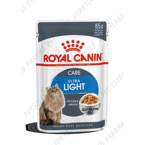 ROYAL CANIN CAT ULTRA LIGHT IN JELLY WET POUCH 85G