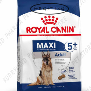 ROYAL CANIN DOG MAXI ADULT 5+ DRY FOOD BAG 4KG