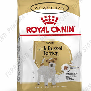 ROYAL CANIN DOG JACK RUSSELL ADULT DRY FOOD BAG 3KG