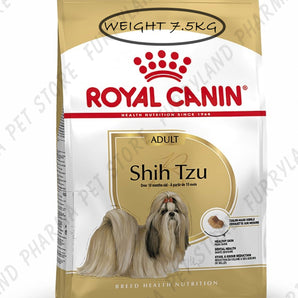 ROYAL CANIN DOG SHIH TZU ADULT DRY FOOD BAG 7.5KG