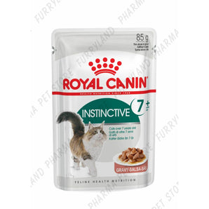 ROYAL CANIN CAT INSTINCTIVE 7+ IN GRAVY WET POUCH 85G
