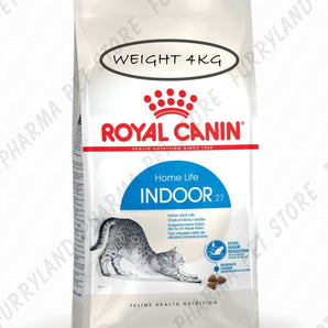 ROYAL CANIN CAT INDOOR DRY FOOD BAG 4KG