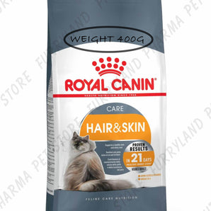 ROYAL CANIN CAT HAIR & SKIN CARE DRY FOOD BAG 400G