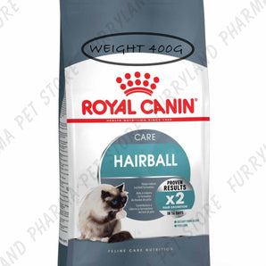 ROYAL CANIN CAT HAIRBALL INTENSE CARE DRY FOOD BAG 400G