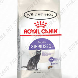 ROYAL CANIN CAT STERILISED REGULAR 37 DRY FOOD BAG 4KG