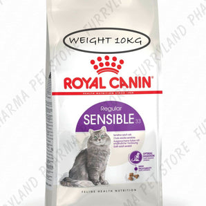 ROYAL CANIN CAT SENSIBLE 33 REGULAR DRY FOOD BAG 400G