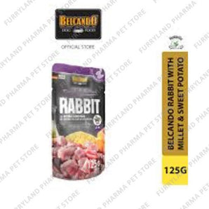 BELCANDO WET POUCH RABBIT 125G