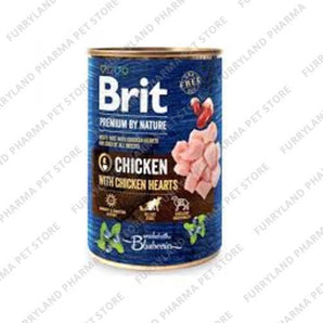 BRIT PREMIUM BY NATURE MEATY PATE CHICKEN WITH CHICKEN HEARTS 800G