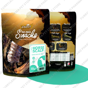 PRINCE TASTE OF NATURE SNACKS HORSE SCALP 500G