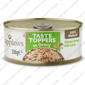 APPLAWS TASTE TOPPERS IN GRAVY - CHICKEN BREAST WITH LAMB 156G