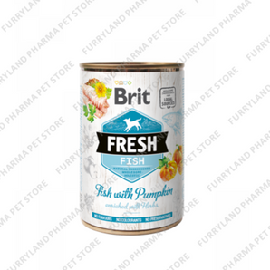 BRIT FRESH FISH WITH PUMPKIN 400G