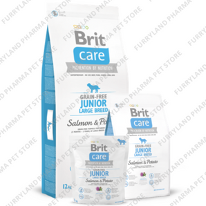 BRIT GRAIN FREE JUNIOR LARGE BREED SALMON & POTATO 3KGS