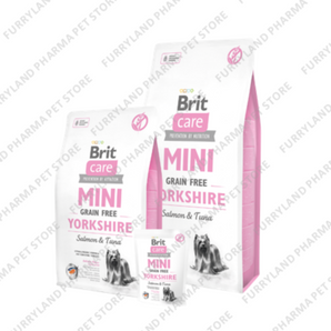 BRIT CARE MINI GRAIN FREE YORKSHIRE SALMON & TUNA 2KGS