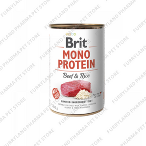 BRIT MONO PROTEIN BEEF & RICE 400G