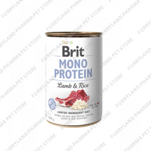 BRIT MONO PROTEIN LAMB & RICE 400G