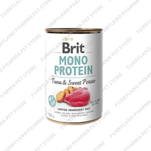 BRIT MONO PROTEIN TUNA & SWEET POTATO 400G