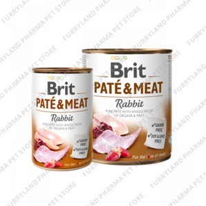 BRIT PATE & MEAT RABBIT 400G