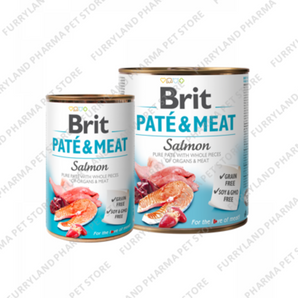 BRIT PATE & MEAT SALMON 400G