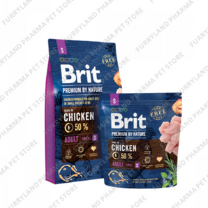 BRIT PREMIUM BY NATURE CHICKEN ADULT SMALL 3KGS