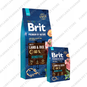 BRIT PREMIUM BY NATURE LAMB & RICE SENSITIVE 3KGS