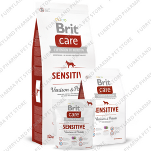 BRIT SENSITIVE VENISON GRAIN FREE 12KGS