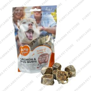 DUVO+ SALMON & COD SUSHI 120G