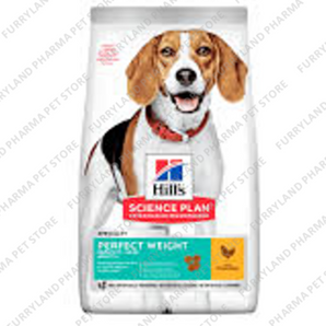 HILL'S SCIENCE PLAN PERFECT WEIGHT FOR MEDIUM DOGS WITH CHICKEN 2KG