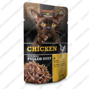 LEONARDO CHICKEN WITH EXTRA PULLED BEEF 70G