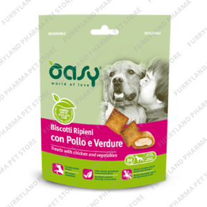 OASY TREATS WITH CHICKEN AND VEGETABLES 80G