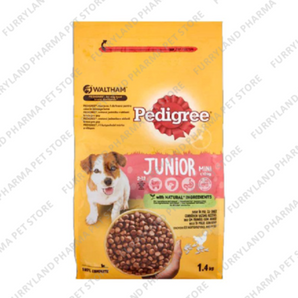 PEDIGREE JUNIOR (2 - 15 MONTHS) CHICKEN AND RICE 2KGS