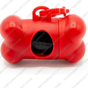 DUVO PLUS POO BAG DISPENSER CLASSIC RED