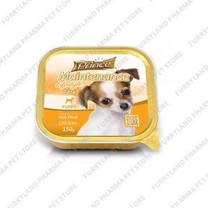 PRINCE MAINTENANCE LIFESTYLE PATE FOIL PUPPY CHICKEN 150G