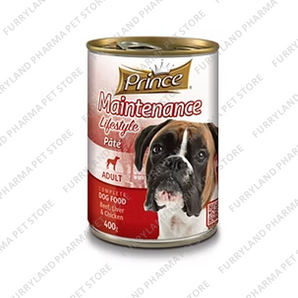 PRINCE MAINTENANCE LIFESTYLE PATE BEEF 400G