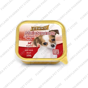 PRINCE MAINTENANCE LIFESTYLE PATE FOIL PUPPY BEEF 150G
