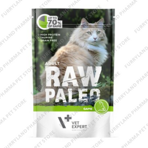 VET EXPERT ADULT RAW PALEO GAME 100G