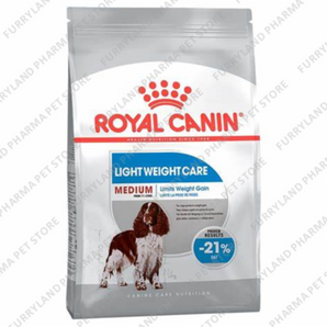 ROYAL CANIN DOG LIGHT WEIGHT CARE MEDIUM 11-25KG DRY FOOD BAG 12KGS