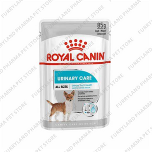 ROYAL CANIN DOG WET POUCH URINARY CARE ALL SIZES LOAF 85G