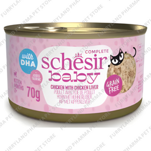 SCHESIR BABY CHICKEN WITH CHICKEN LIVER IN BROTH 70G