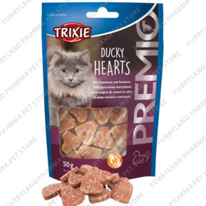 TRIXIE PREMIO DUCKY HEARTS 50G