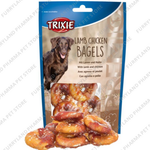 TRIXIE PREMIO LAMB CHICKEN BAGELS 100G
