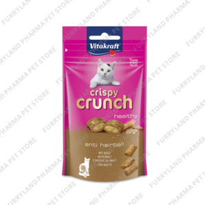 VITAKRAFT CRISPY CRUNCH ANTI-HAIRBALL TREATS 60G
