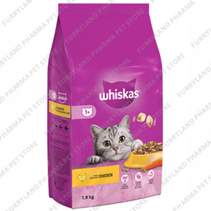 WHISKAS DRY FOOD CHICKEN 1.9KG