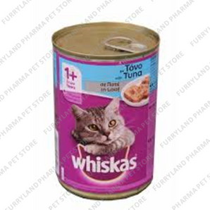 WHISKAS TUNA LOAF WET CAN 400G